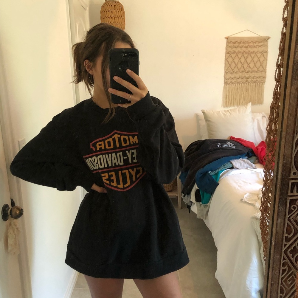 Harley Davidson sweatshirt with pockets - Picture 3 of 8